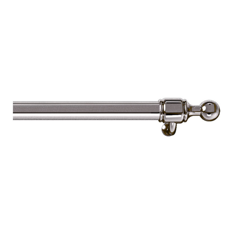 ILVE Nostalgie Upper Handrail, 3" H x 36" W x 3" D, Chrome