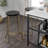 Menadevi Counter Stool with Metal Frame-1022742235