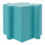 Ensemble de 3 tables de casse-tête artistique, tables d'appoint modulaires MGO avec emboîtement (2 convexes et 1 concave), capacité de 200 lb pour l'intérieur et l'extérieur, bleu clair et vert clair-647426202