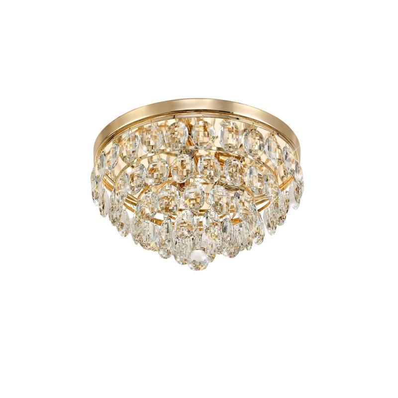 Flush Mount, French Gold