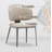 Modern Upholstered Faux Leather Dining Chairs with Metal Legs (Set of 2)-2010121207-2010635157