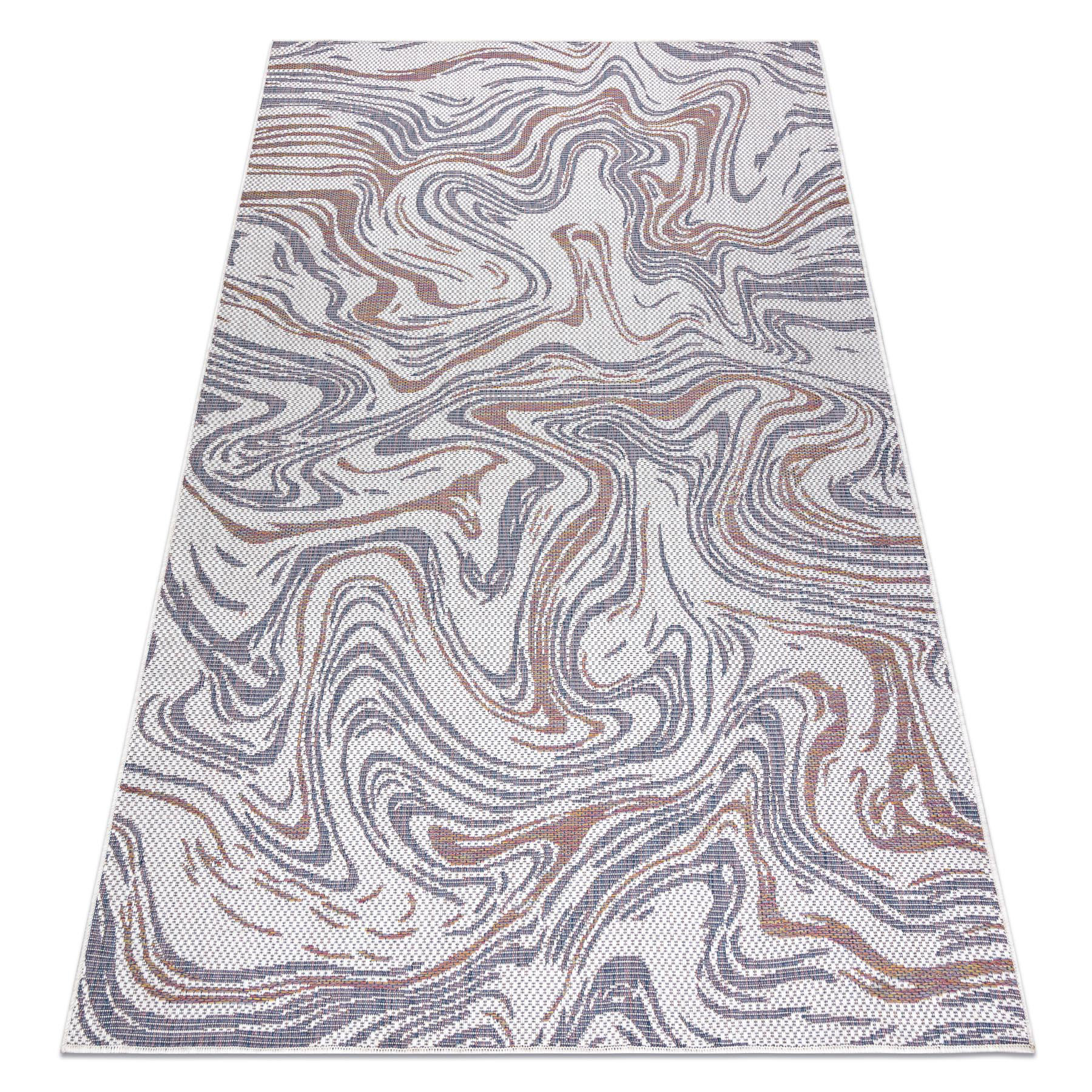 Metro Lane Abstract Flat Woven Flatweave Area Rug | Wayfair.co.uk