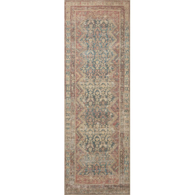 Angela Rose x Loloi Aubrey Ocean / Spice Area Rug