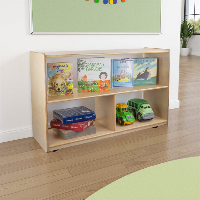 Natural Environments Versatile Shelf Storage - 30"H, Natural, Acrylic, 30" H x 48" W x 15" D