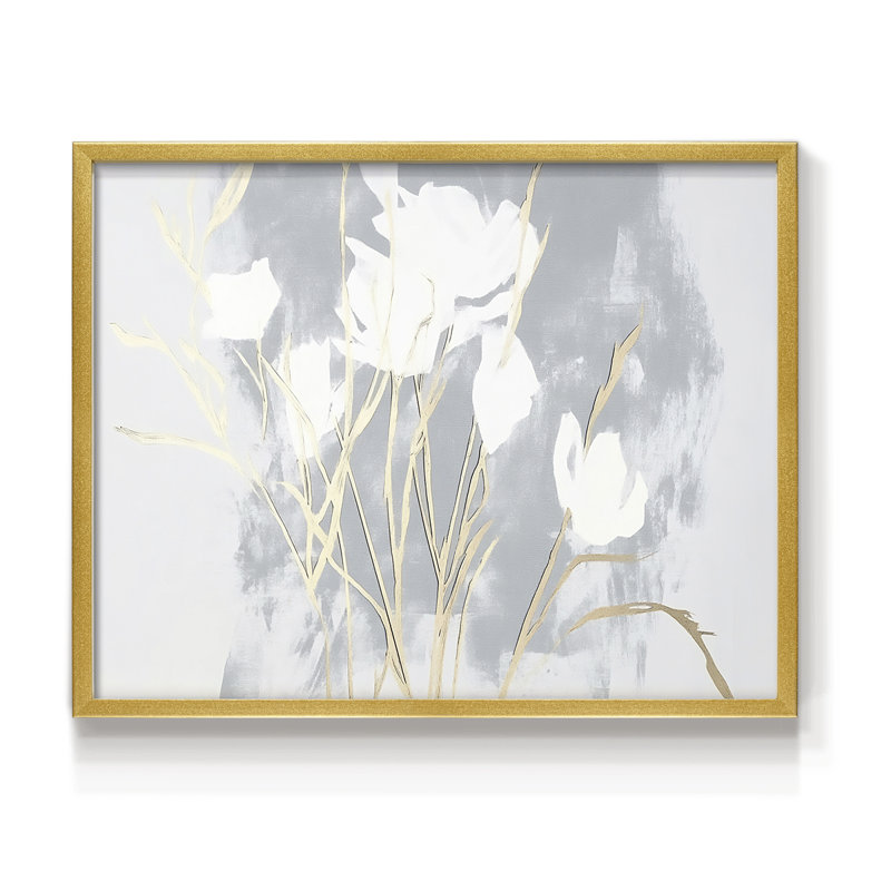 Série florale-XXXIX - reproduction encadrée, H 11 po x l 14 po