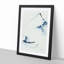 Boat on a River by Mount Fuji by Katsushika Hokusai - Picture Frame Painting Print-55544120-55544123