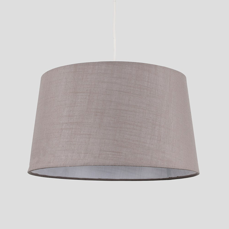 30cm H Cotton Empire Pendant Shade ( Clip On ), Black, No