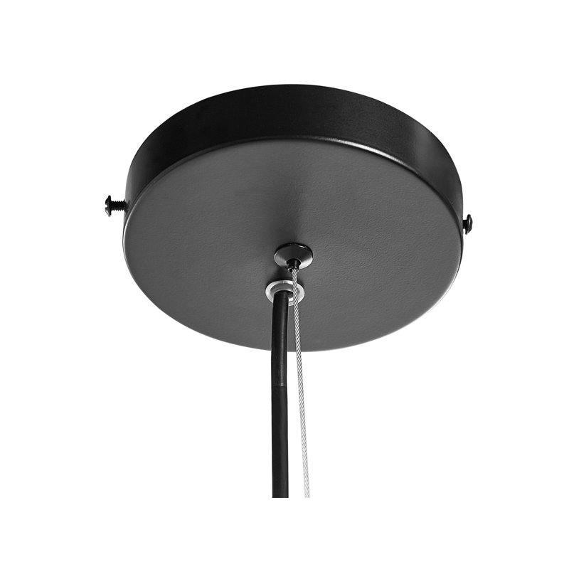 Colman 7 - Light Black/Brass Pendant