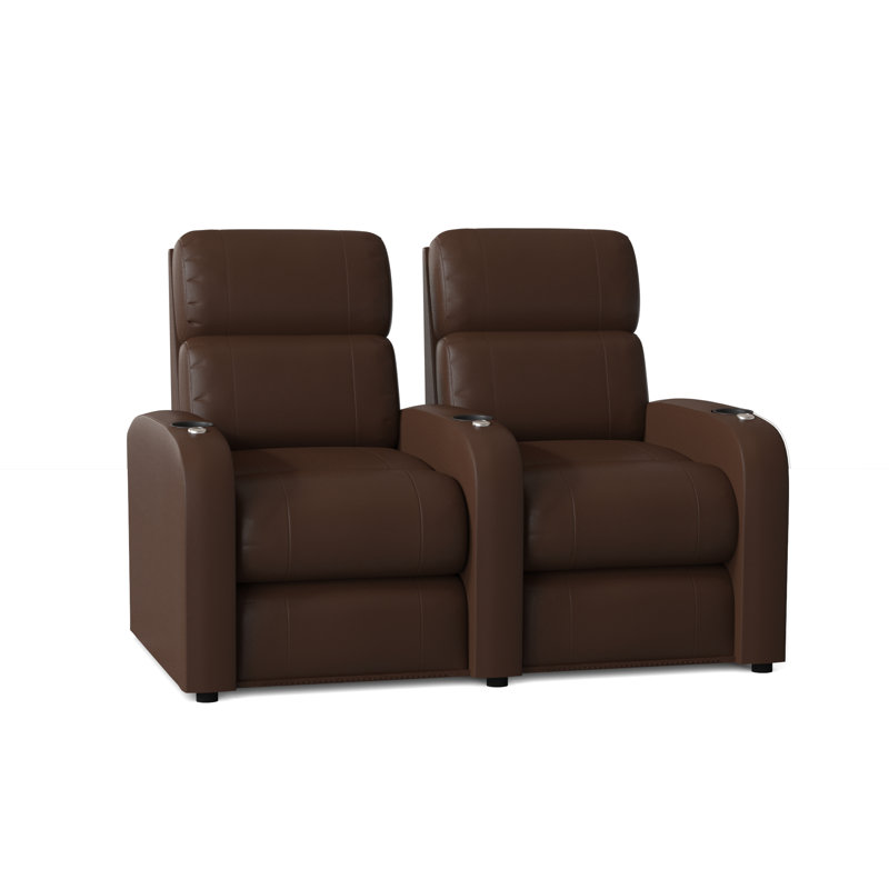 Fauteuil de cinéma (rangée de 2), Cappucino classique, Électrique
