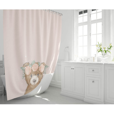 Bearly Ultra-Thin Lightweight Shower Curtain