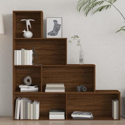 Wingfield 160cm H x 155cm W Geometric Bookcase