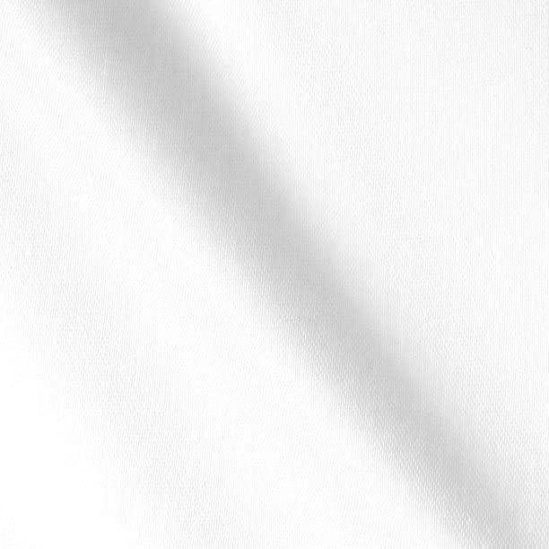 Econosheen Fabric, White
