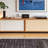 Creative design sense solid wood TV cabinet-122530684