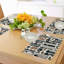 Ensemble de 4 napperons simples Ambesonne