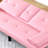 The 67-Inch Pink PVC Multi-Functional Sofa Bed, With A Foldable And Cup Holder Design, Makes It Extremely Convenient To Turn The Living Room Into A Guest Room-1016917080