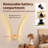 32" Wall Sconce, Dimmable LED Modern Sconces Wall Decor, Sconces Wall Lighting with Remote Control-692441296
