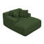 Méridienne rembourrée en velours côtelé rembourré avec assise profonde Living Room-1421520367