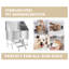 50" Professional Stainless Steel Pet Grooming Tub Dog Bathtub-70958059