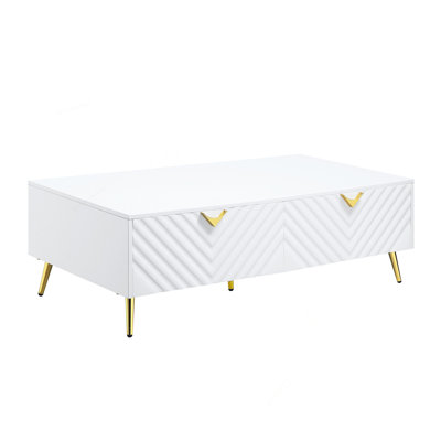 Table basse Gaines White