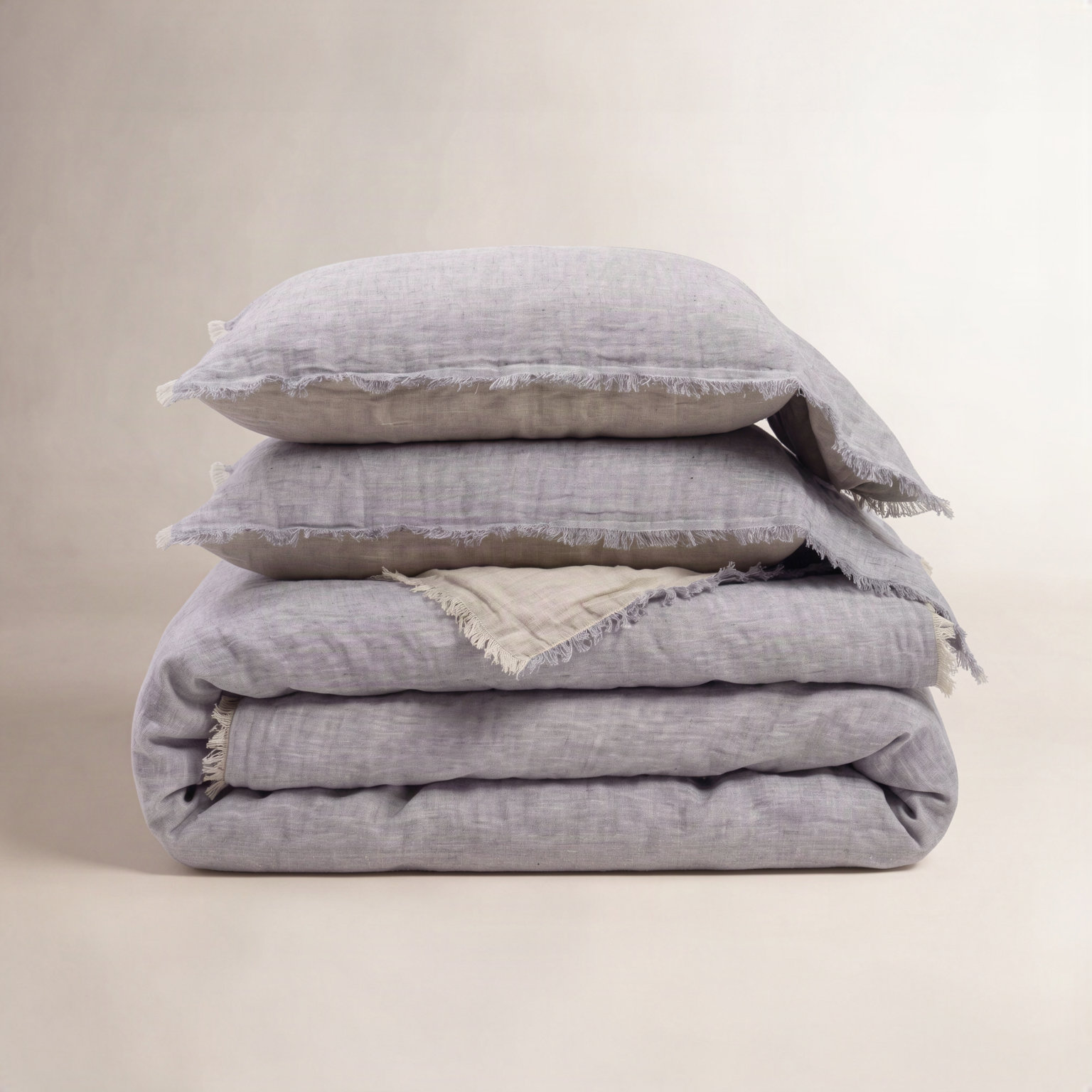 Jaden Linen Coverlet Set, Queen Coverlet + 2 Shams, Blue