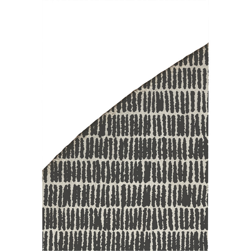 Tapis d'extérieur antidérapant Ricky Row, Rond 5 pi