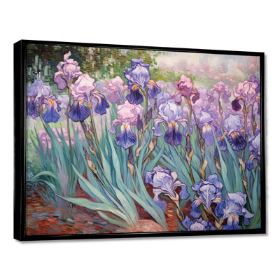 Kassie - Irises Wall Art Print