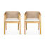 Ensemble de 2 chaises de salle à manger