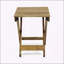 Outdoor Folding Wooden Side Table-928511479