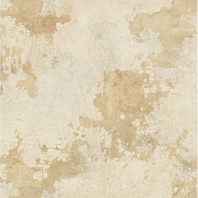 Rouleau de papier peint L 27 po x L 27 po Cadia, Doré