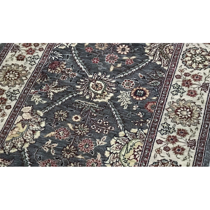 Hand-Knotted High-Quality Brown Runner