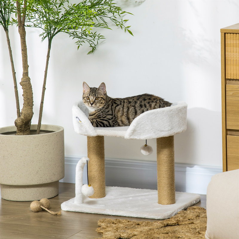 Lilia 42cm H Cat Tree, White