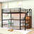 Kids Full Loft Bed-976234548
