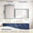 Rectangle Bathroom Vanity Mirror with Aluminum Frame and Tempered Glass-104469231-95979824