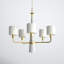 Perth 5 Light Metal Dimmable Chandelier