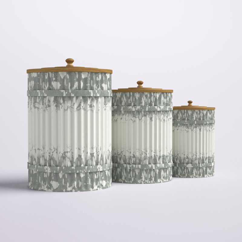 Metal Canister - Set of 3