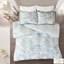 Housse de couette réversible 100% coton avec motif floral et motifs multicolores