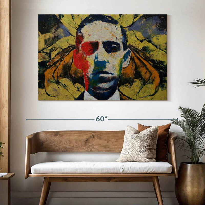 Leisha HP Lovecraft, H 34 po x l 51 po