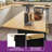 Drop Leaf Rolling Kitchen Island Cart With Pull Out Trash Can Storage Modular Kitchen Island-571810916
