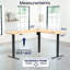 Bureau debout d'angle électrique VIVO-102441338-94094794