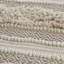 Woven Texture Stripe Bath Rug Natural 20X32-1954274322