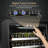 24" 153 Bottle Dual Zone Freestanding/Built-in Wine Refrigerator