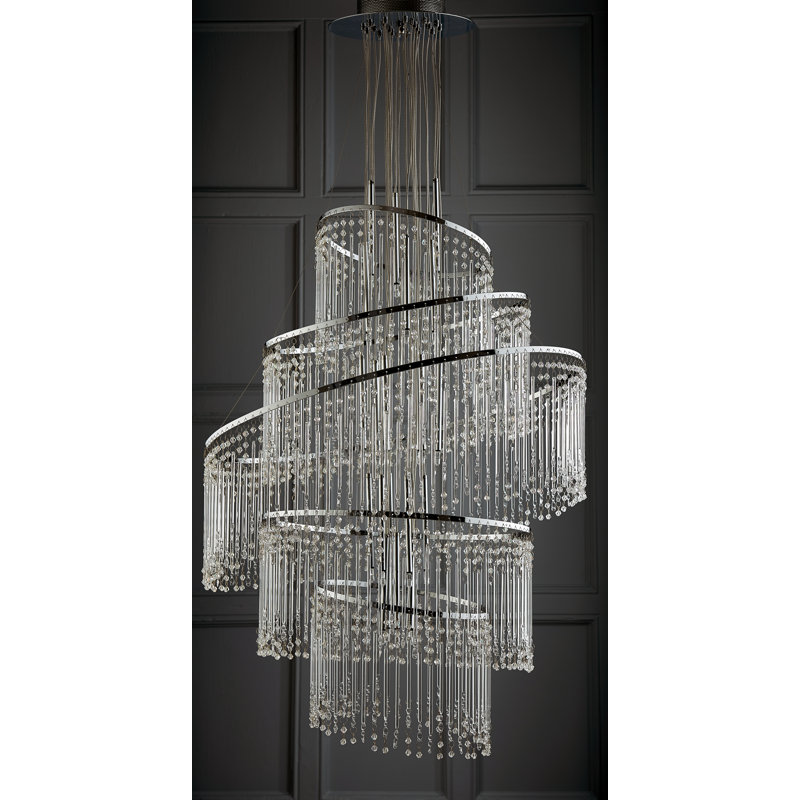 Coles 24 - Light Crystal Chandelier