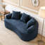 Causeuse incurvée Boneless: emballage compressé, tissu chenille, éponge 30D, sans assemblage-2092685713