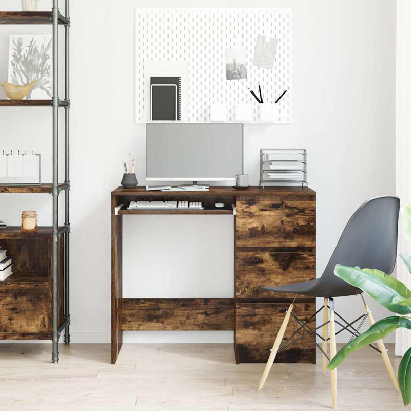 Raeburn Writing Desk, Smoked Oak