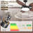 52 Inch Tropical Ceiling Fans With Lights And Remote
