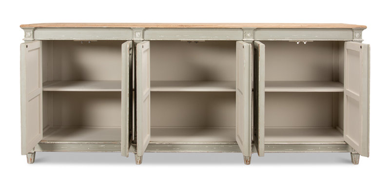 Monarda 96'' W Solid Wood Sideboard
