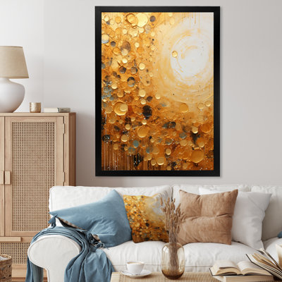 " Gold White Golden Gleam "