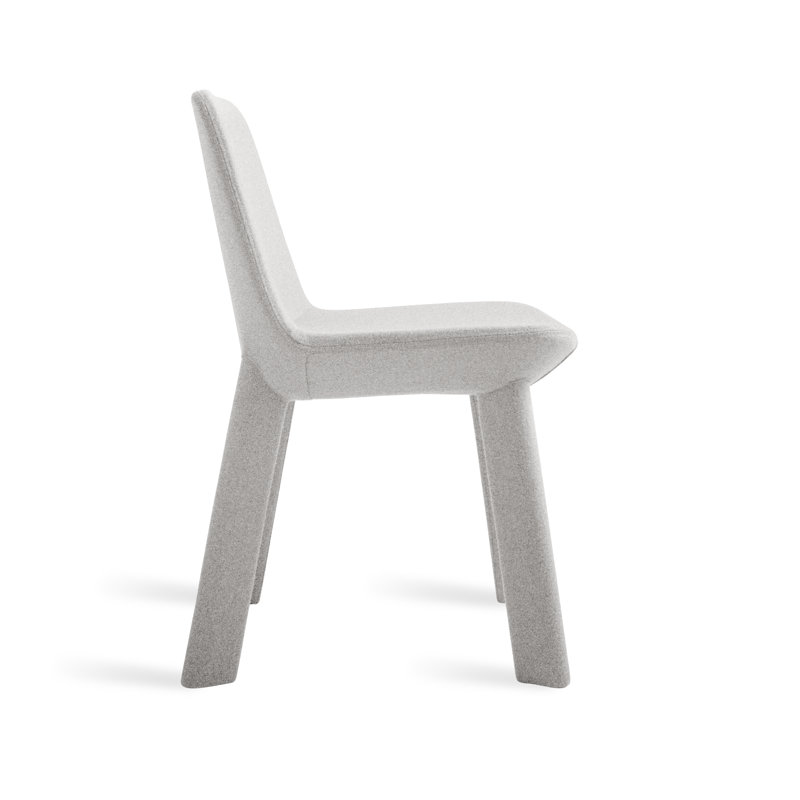 Neat Upholstered Dining Chair, Vesper Light Gray