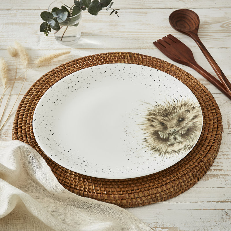Classic Wrendale Designs  - Coupe Platter (Hedgehog)