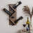 Conwell 6 Bottle Solid Wood Wall Mounted Wine Bottle Rack in Brown